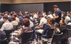 ハラスメント研修の風景画像2枚目